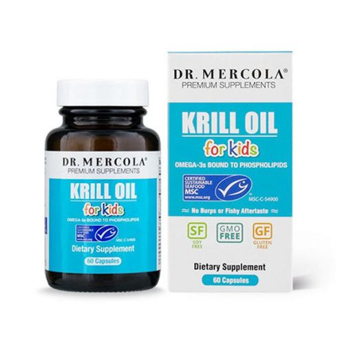 Dầu nhuyễn thể cho trẻ em Dr Mercola Krill Oil for Kids