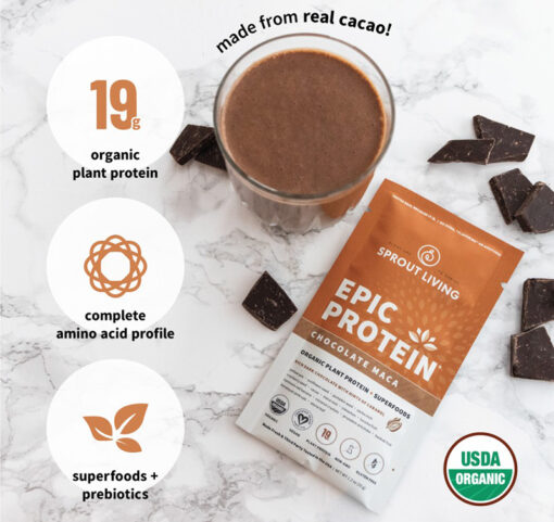 Lợi ích khi sử dụng Epic protein chocolate maca