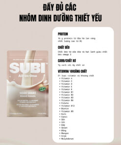 Lợi ích khi sử dụng subi all-in-one noah shake